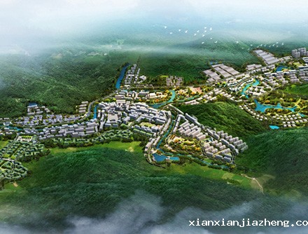 巴中市恩阳区茶坝镇镇区城市设计